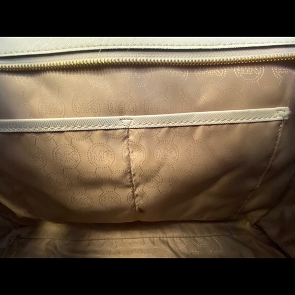 Michael Kors Canvas + Leather Purse - Picture 6 of 8